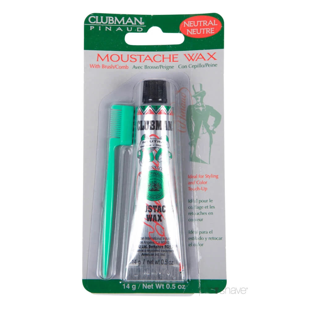 Schnurrbart-Wachs in der Tube, Neutral, 14 gr.