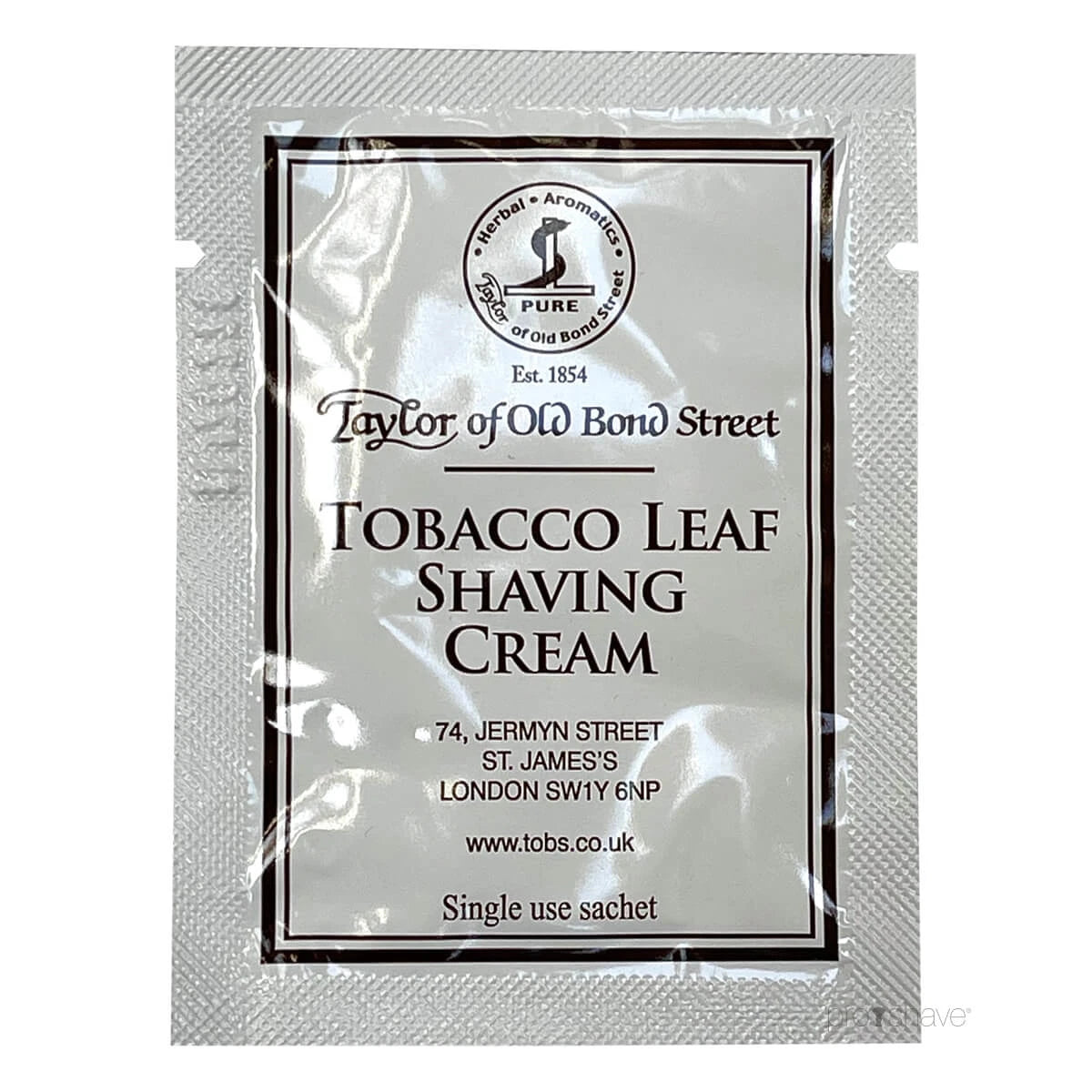 Rasiercreme, Tobacco Leaf, 5 ml, PROBE