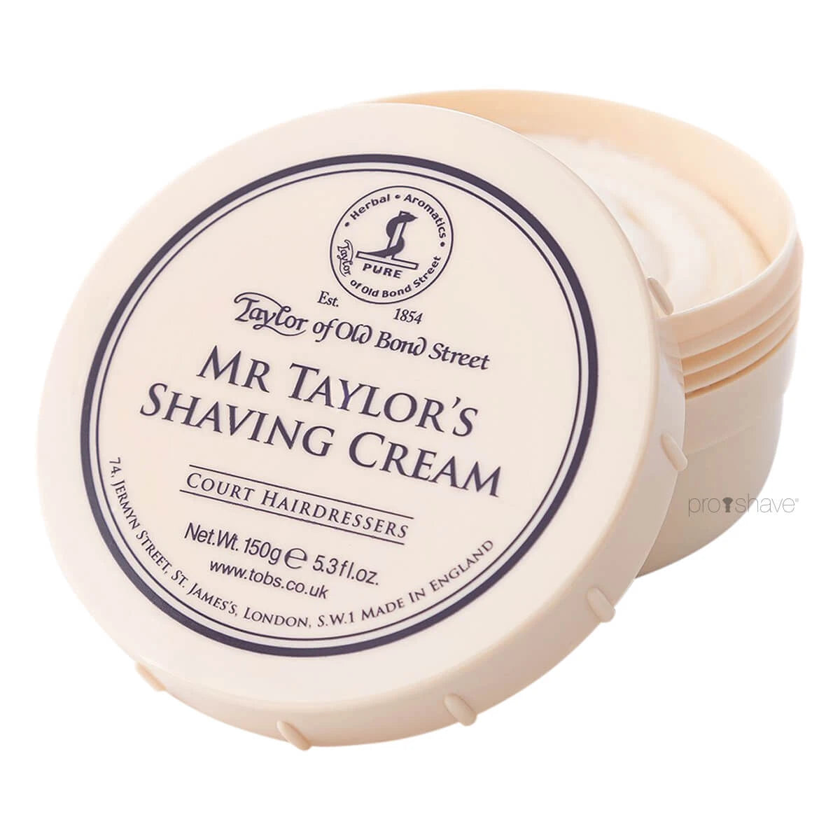 Rasiercreme, Mr. Taylor, 150 g.