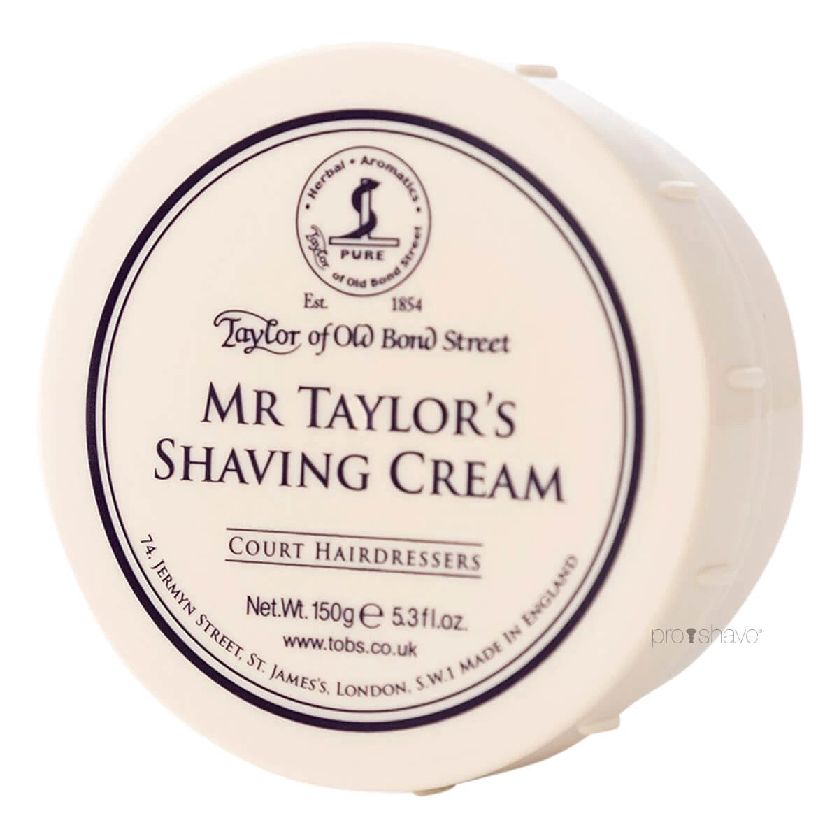 Rasiercreme, Mr. Taylor, 150 g.