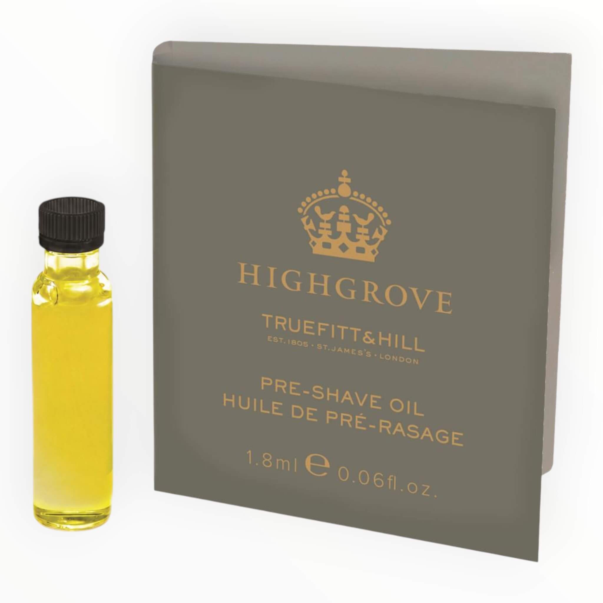 Pre-Shave Öl, Probe, Highgrove