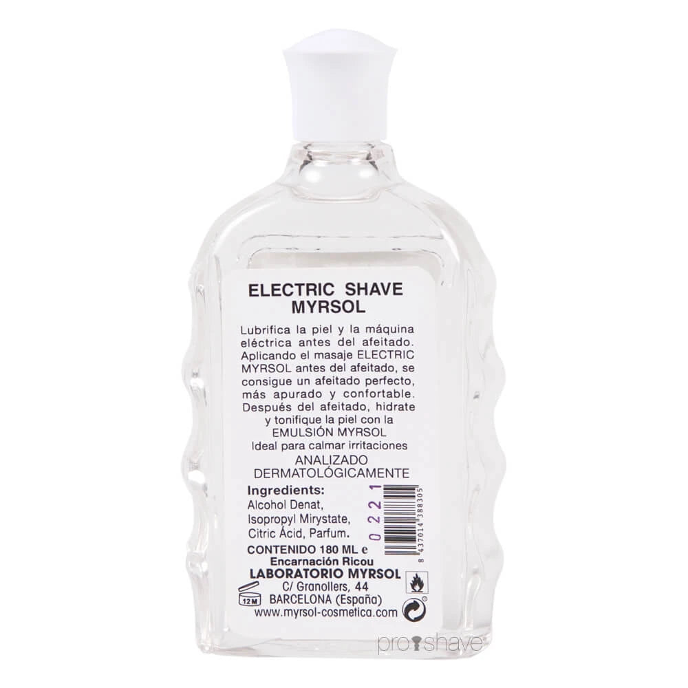 Pre-Shave Lotion, Masaje Electric, 180 ml.