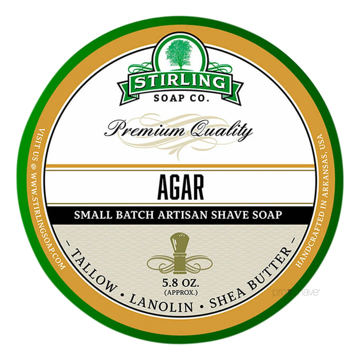 Rasierseife, Agar, 170 ml.
