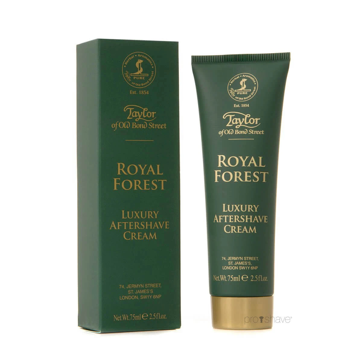 Aftershave Creme, Royal Forest, 75 ml.