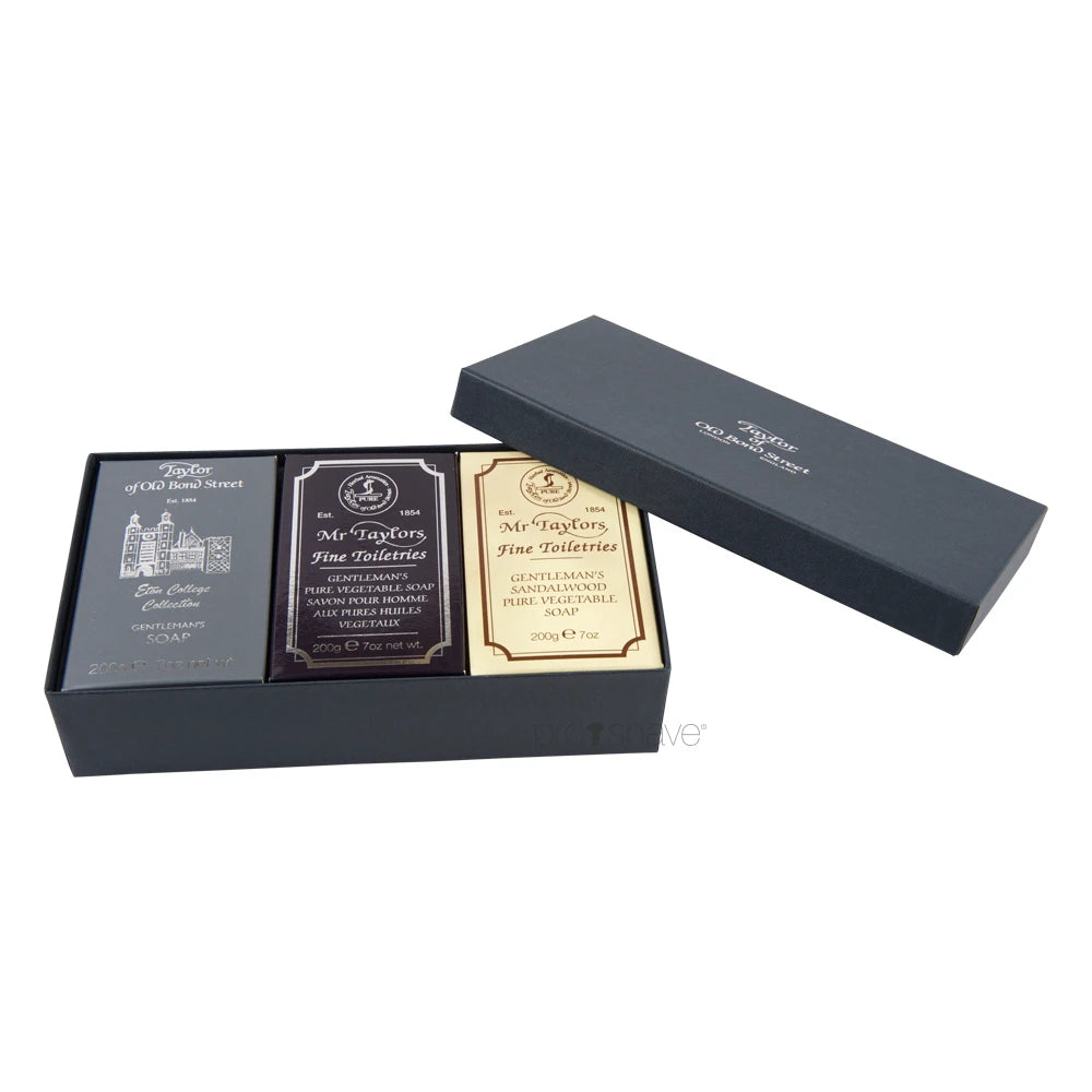 Geschenkset mit Badeseifen, 3 Stück.