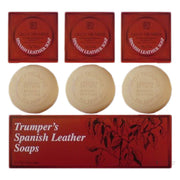 Handseife, Spanisches Leder, 3 x 75 gr.