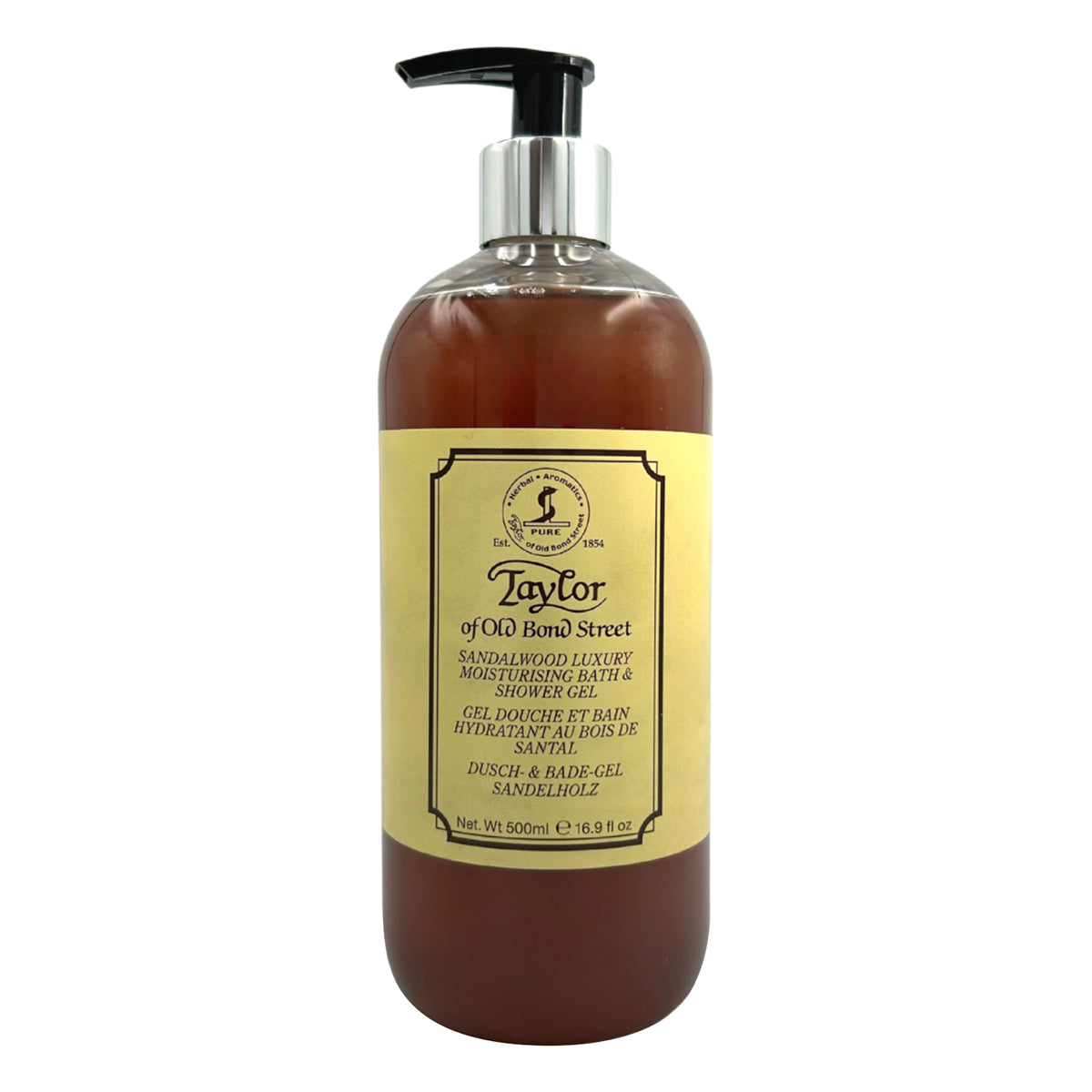 Duschgel, Sandelholz, 500 ml.