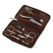 Luxuriöses Maniküre Set, Braun