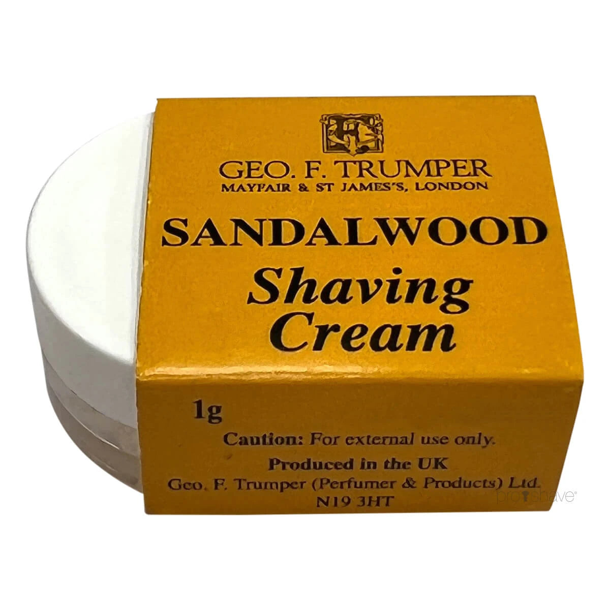 Rasiercreme, Sandelholz, Probe, 1 gr.