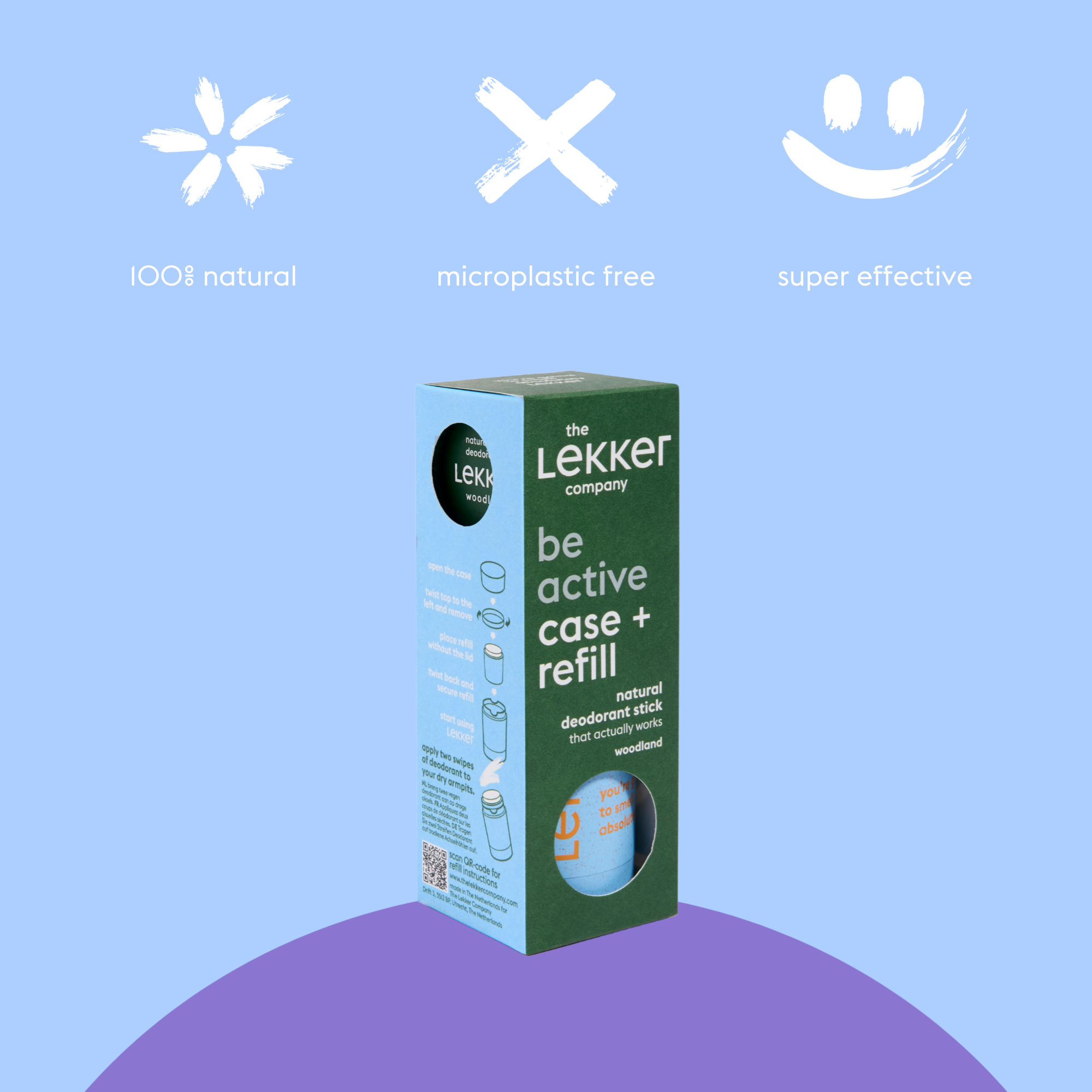 Deodorant Stick, Nachfüllpackung Starter Set, Be Active