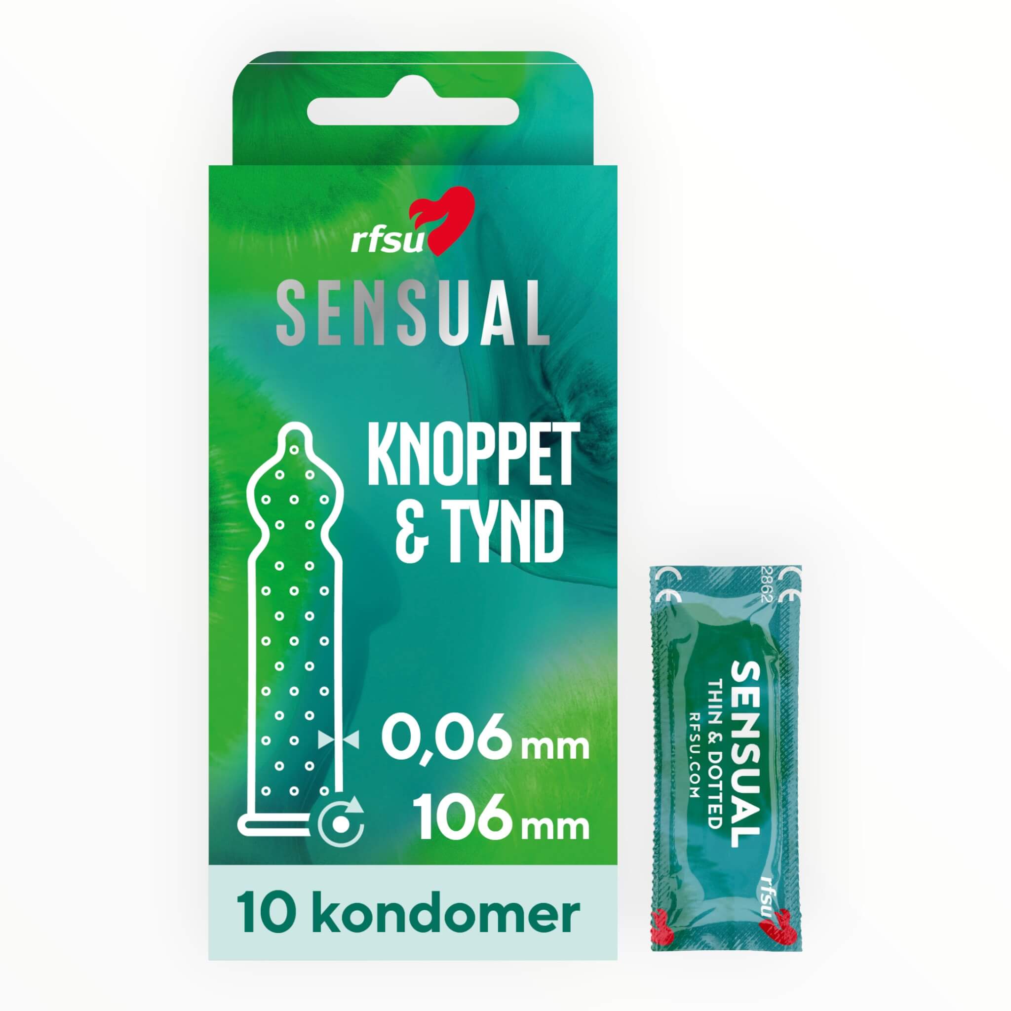 Sensual Kondome, 10 Stück
