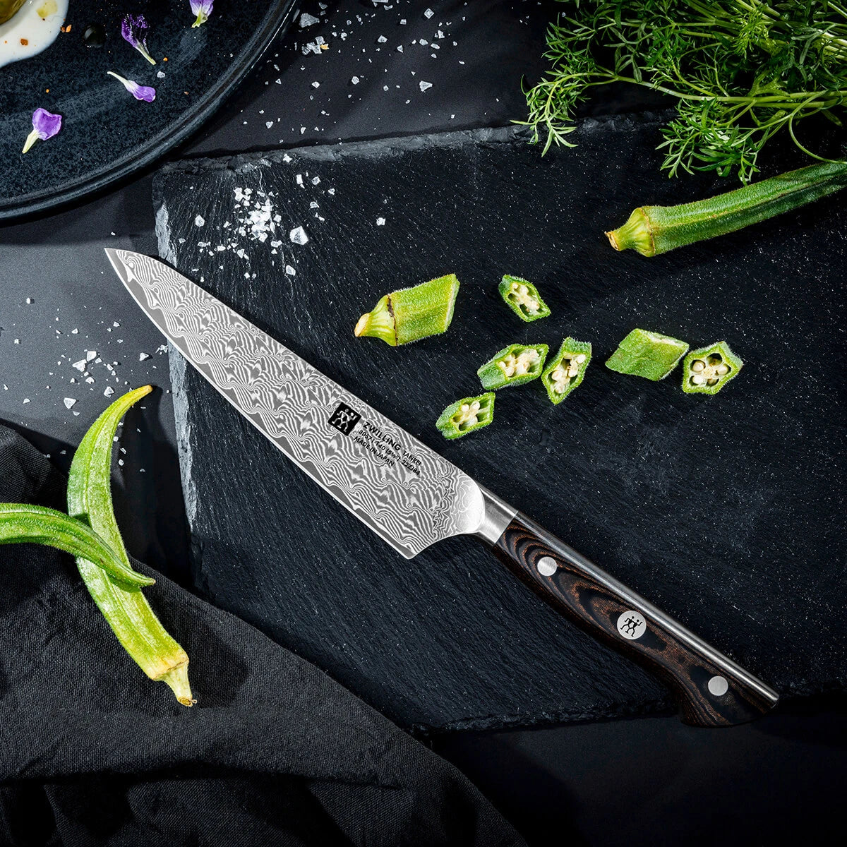 Zwilling Tanrei Compact Kochmesser 14 cm, Micarta