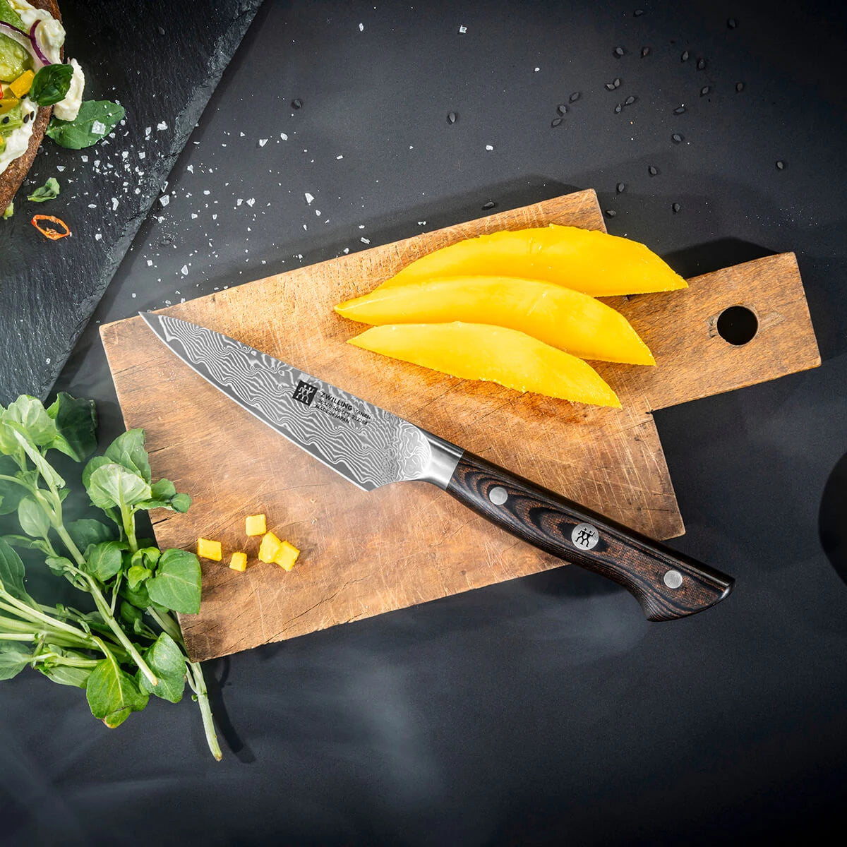 Zwilling Tanrei Kräutermesser 10 cm, Micarta