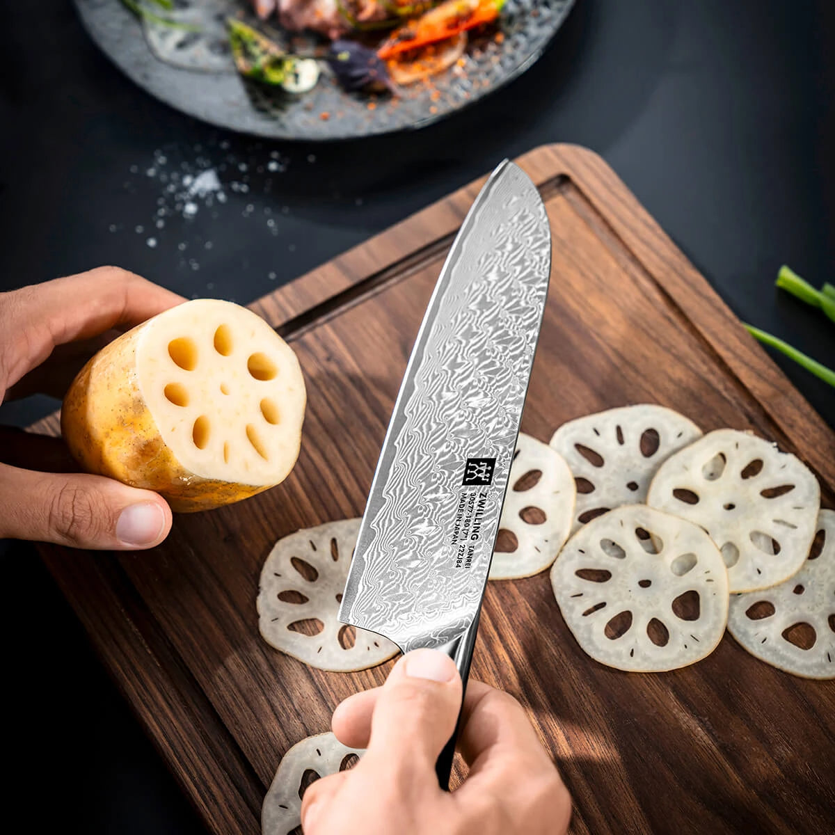 Zwilling Tanrei Santokumesser 18 cm, Micarta