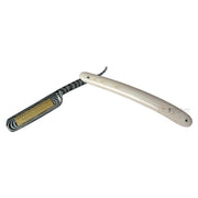 Rasiermesser 5/8, runde Nase, Micarta Anthrazit