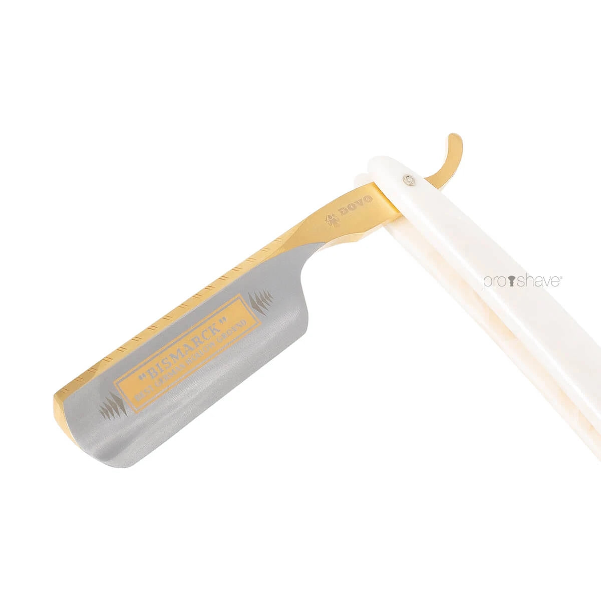 Rasiermesser 6/8, Runde Nase, Bismarck, Perlmutt