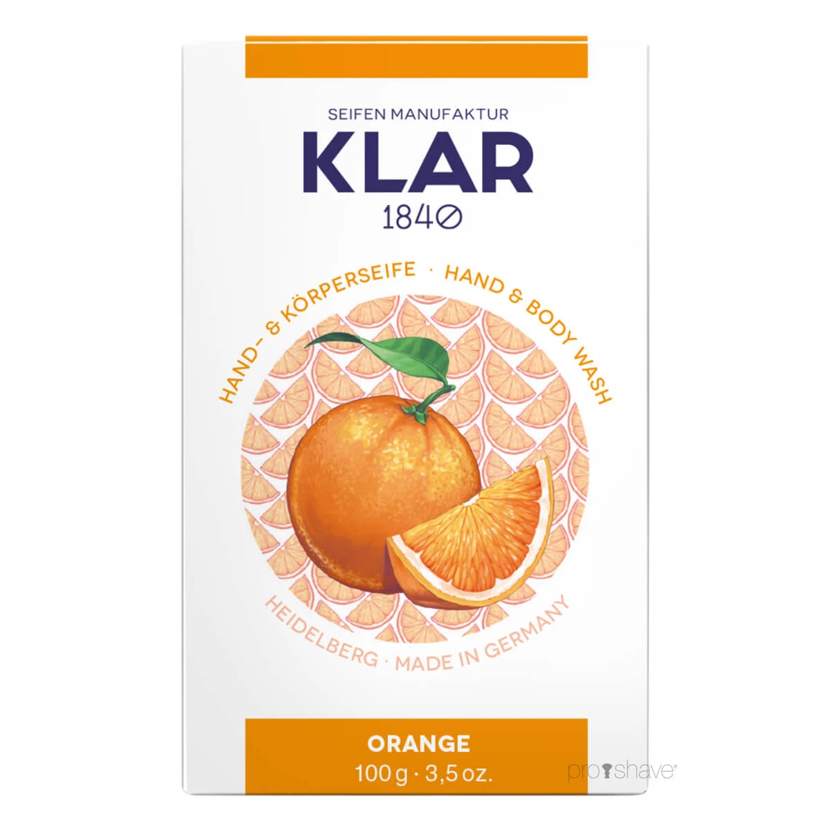 Seife, Orange, 100 gr.