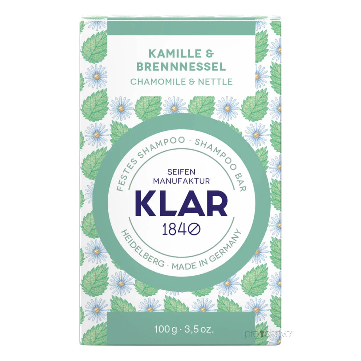 Shampoo Bar, Kamille & Brennnessel, 100 gr.