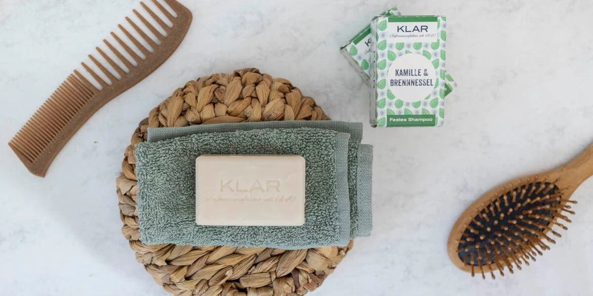Shampoo Bar, Kamille & Brennnessel, 100 gr.