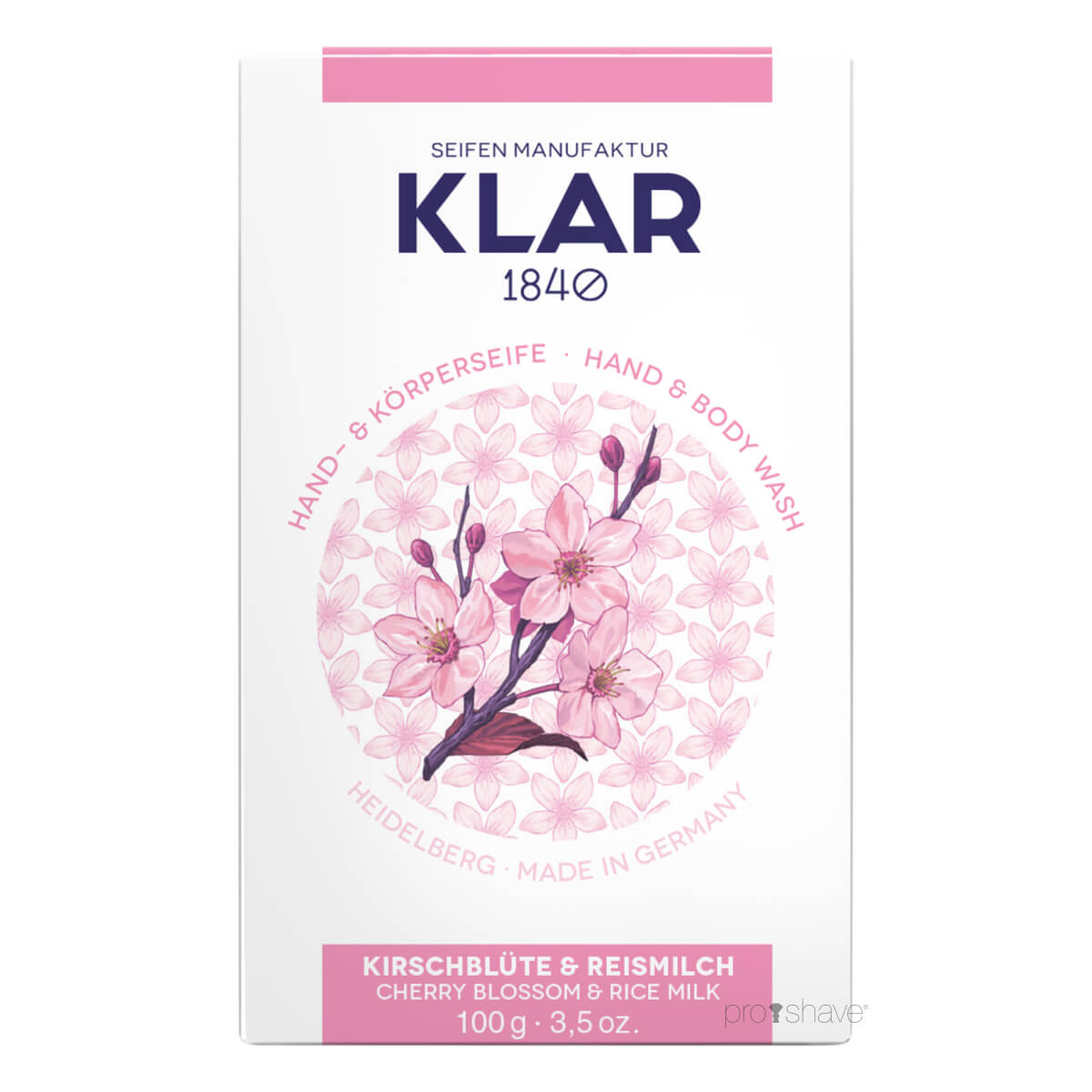 Seife, Kirschblüte & Reismilch, 100 gr.