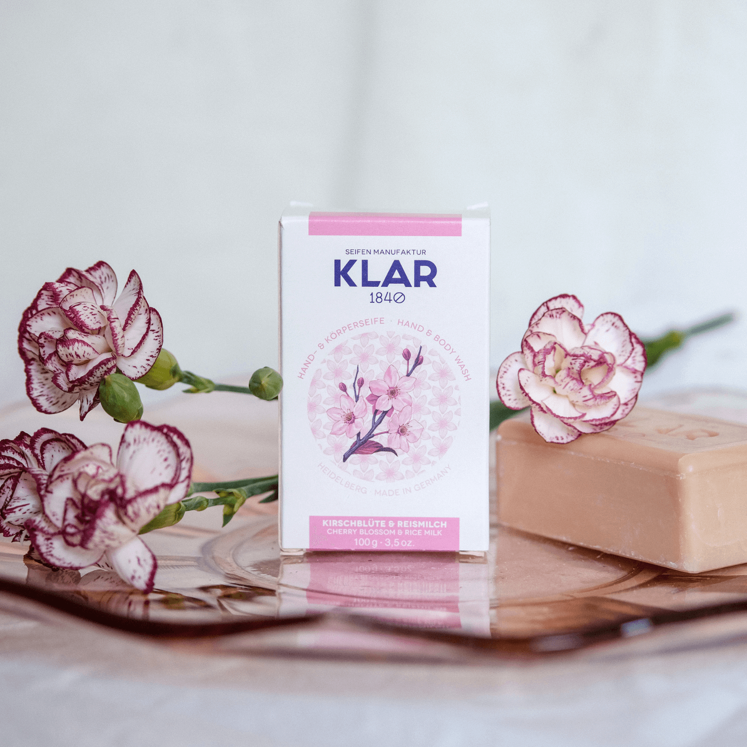 Seife, Kirschblüte & Reismilch, 100 gr.