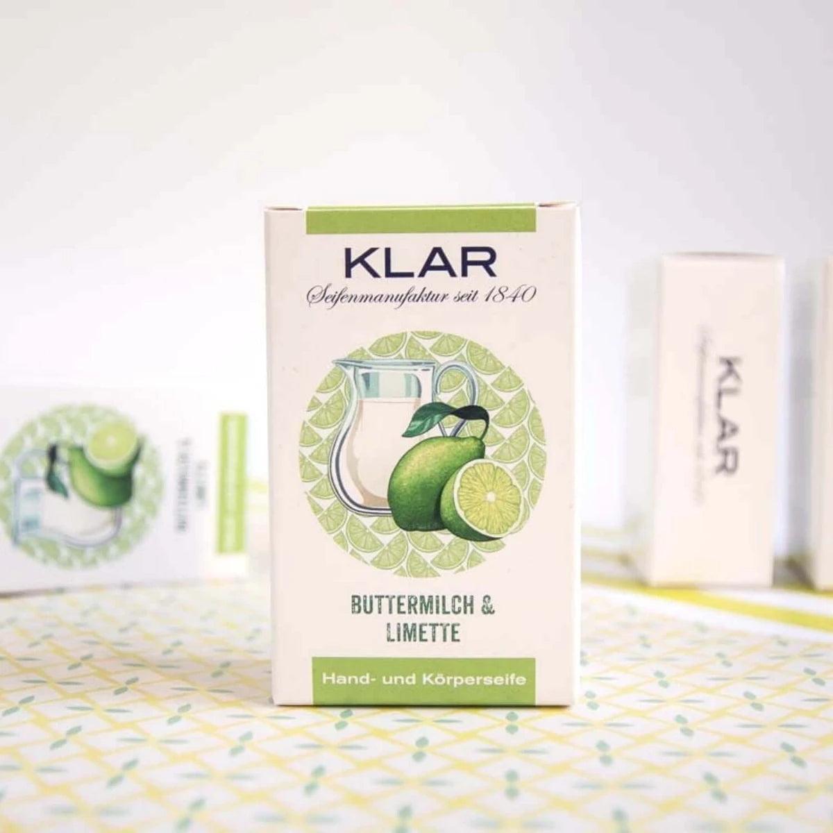Seife, Buttermilch & Limette, 100 gr.
