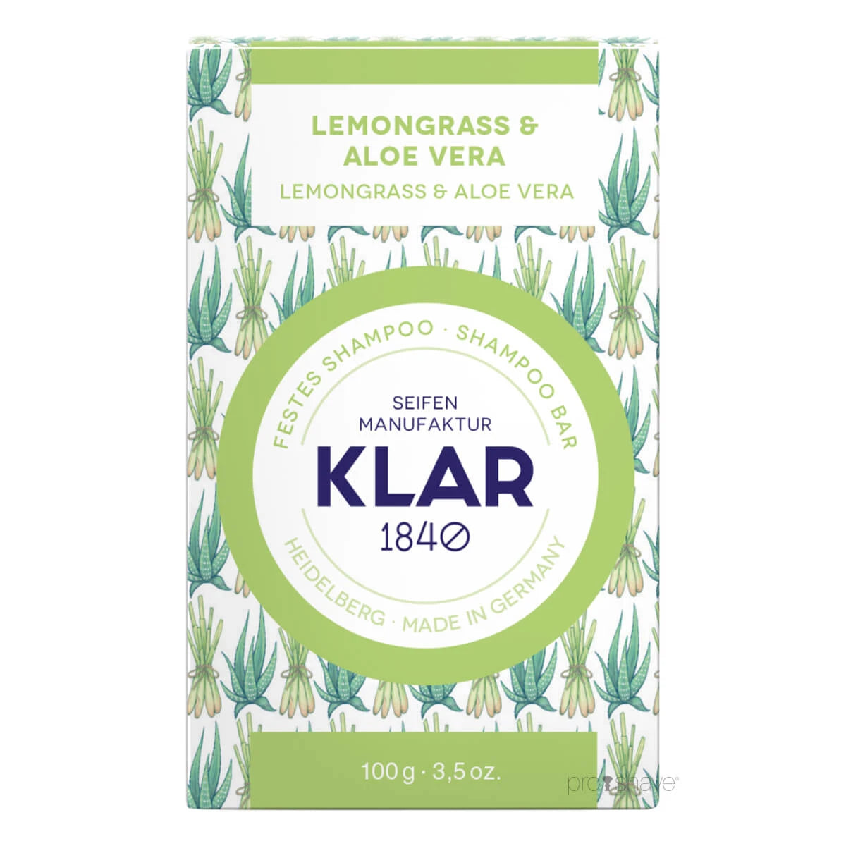 Shampoo Bar, Zitronengras & Aloe Vera, 100 gr.