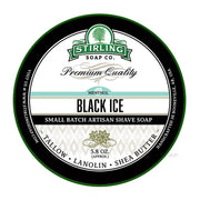 Rasierseife, Black Ice, 170 ml.
