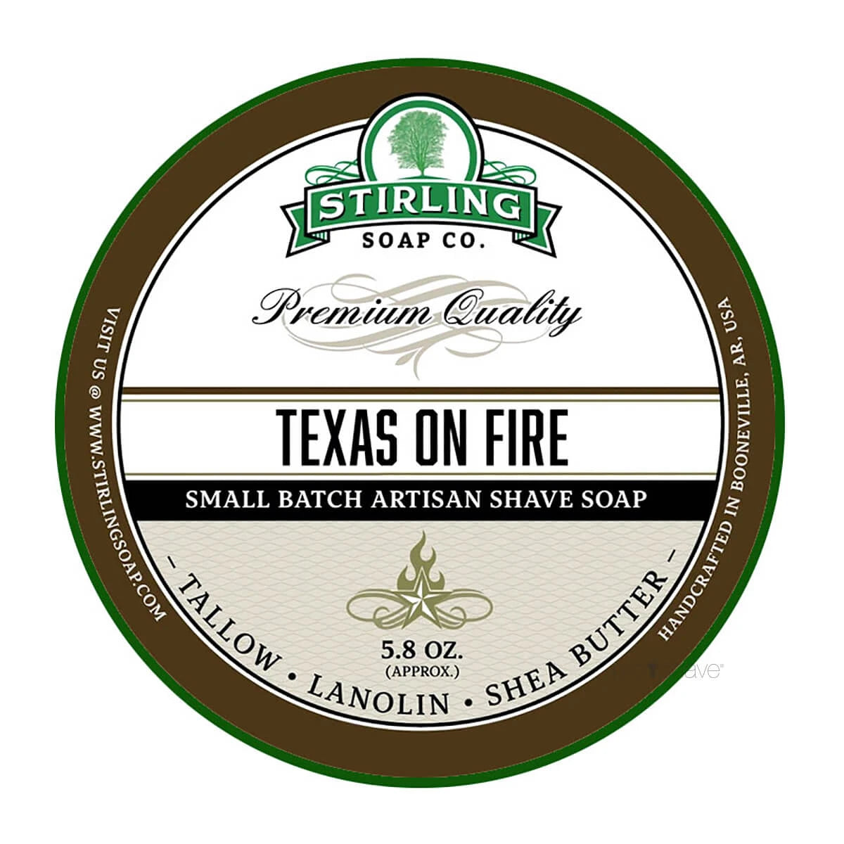 Rasierseife, Texas on Fire, 170 ml.