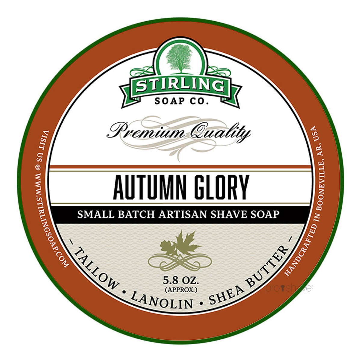 Rasierseife, Autumn Glory, 170 ml.