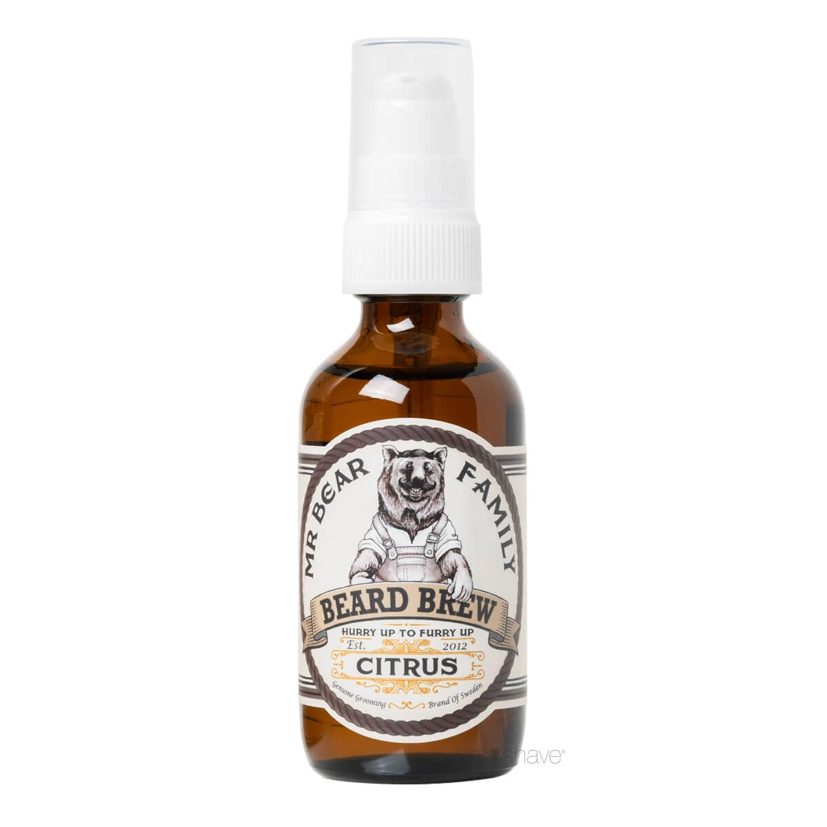 Bartöl, Bartbräu-Öl, Citrus, 60 ml.