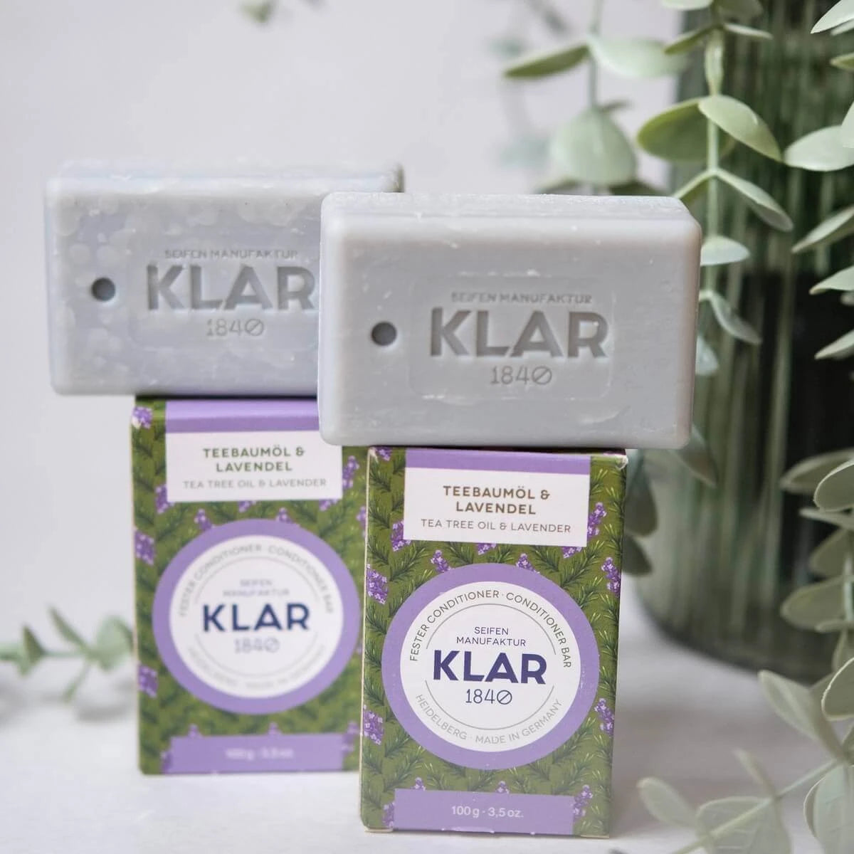 Conditioner Bar, Teebaumöl & Lavendel, 100 gr.