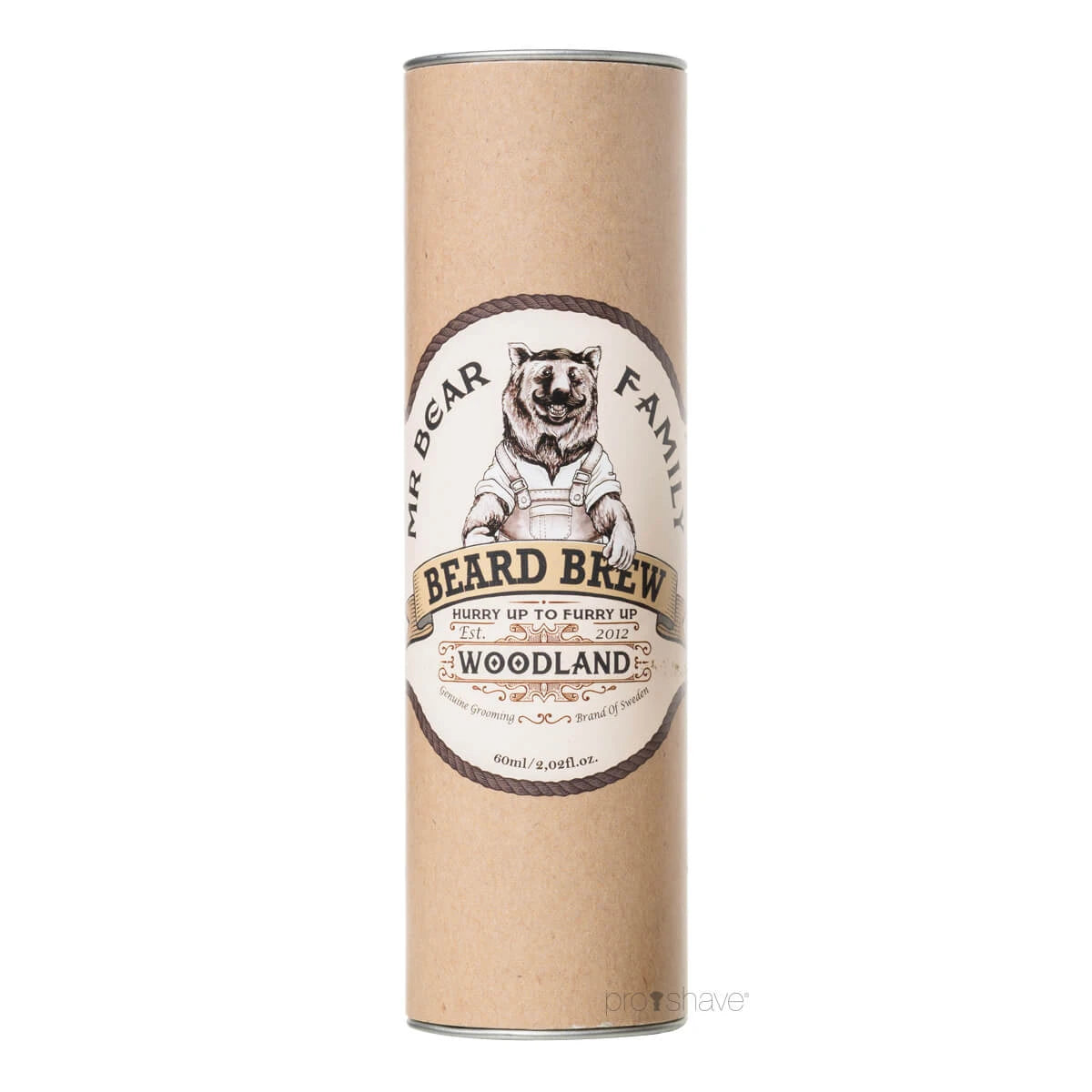 Bartöl, Beard Brew Oil, Woodland, 60 ml.