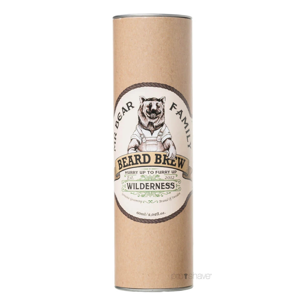 Bartöl, Beard Brew Oil, Wilderness, 60 ml.