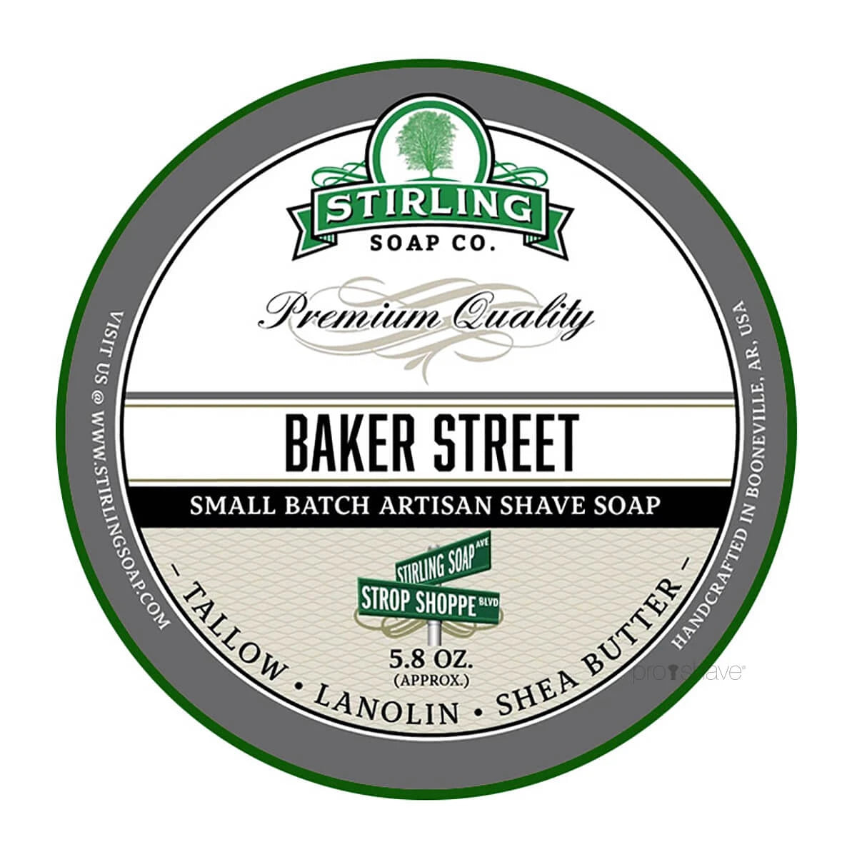 Rasierseife, Baker Street, 170 ml.