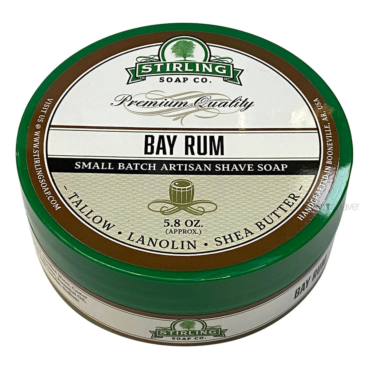 Rasierseife, Bay Rum, 170 ml.