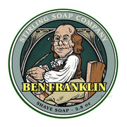 Rasierseife, Ben Franklin, 170 ml.