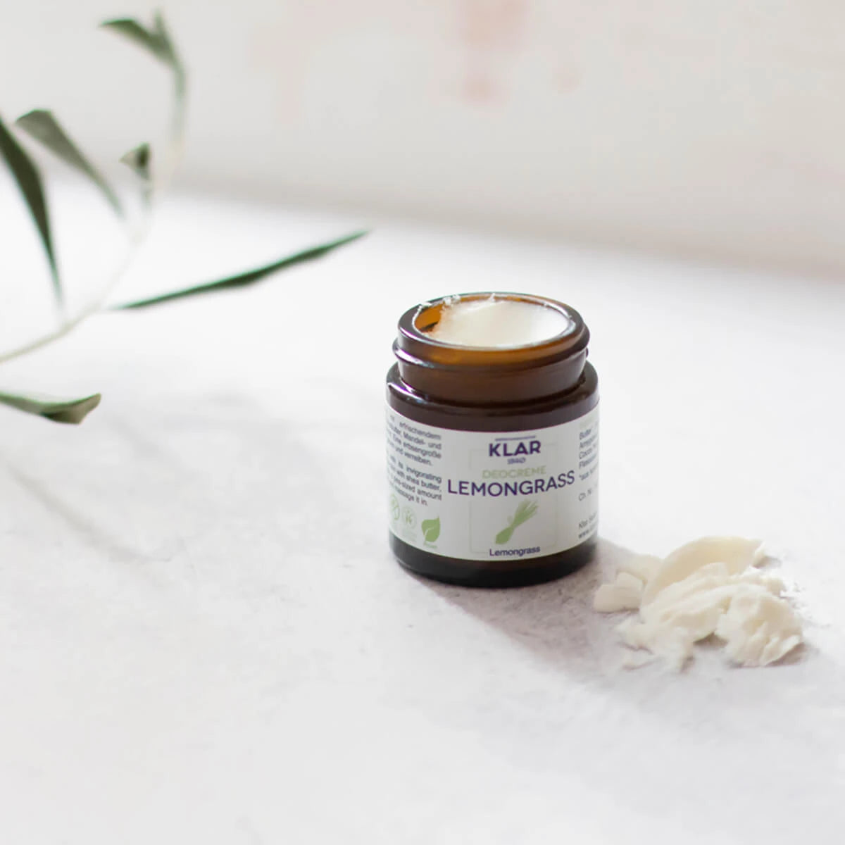 Deodorant Creme, Zitronengras, 30 ml.