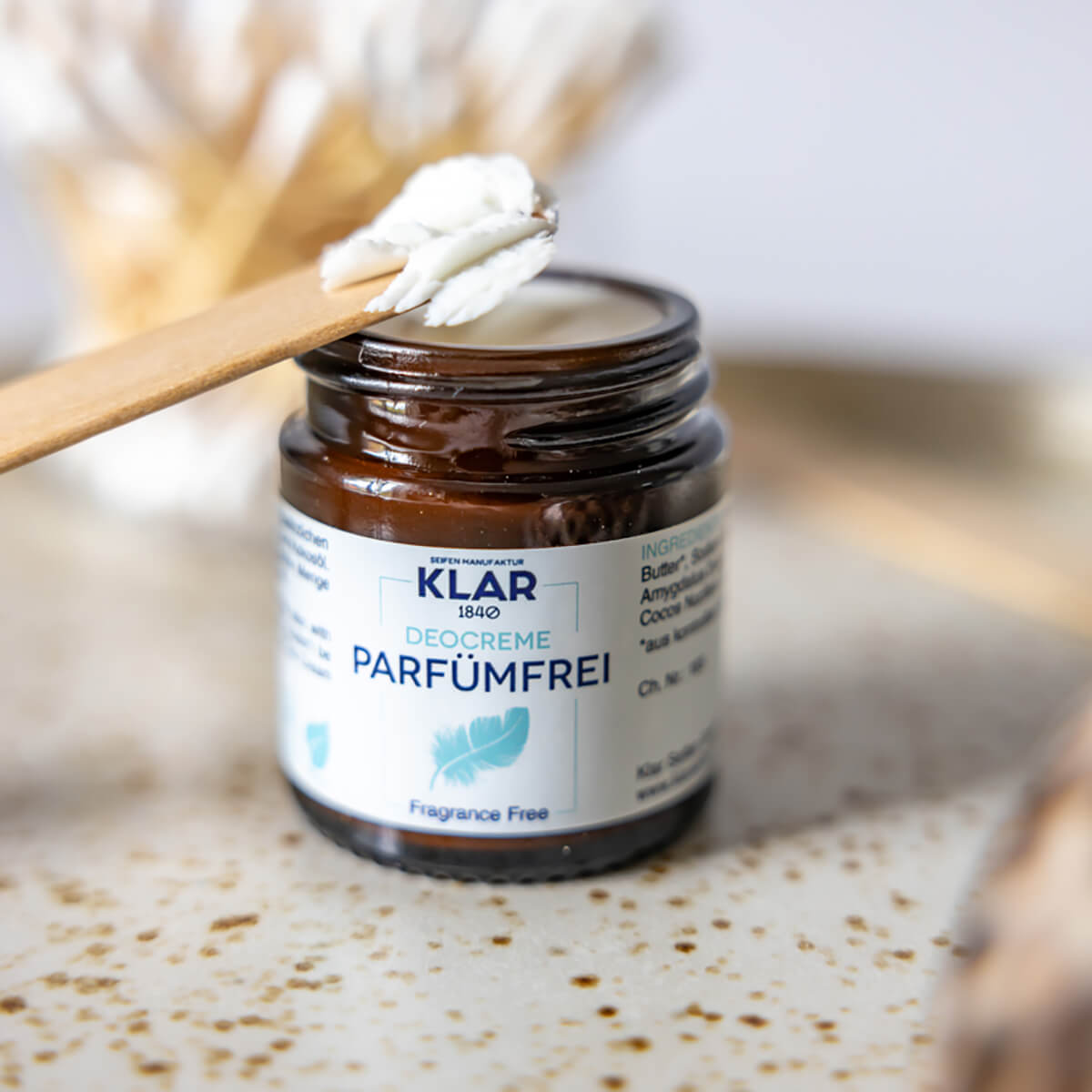 Deodorant Creme, parfümfrei, 30 ml.