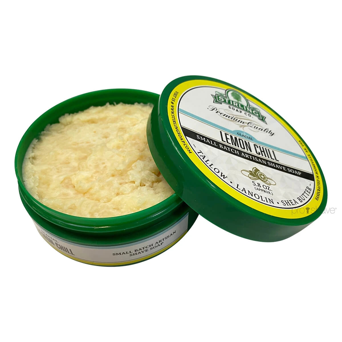 Rasierseife, Glacial Lemon Chill, 170 ml.