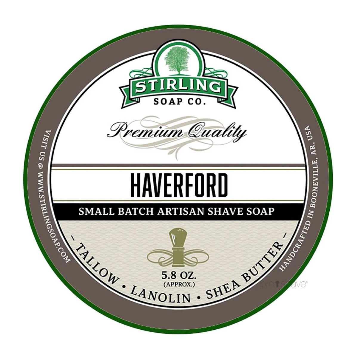 Rasierseife, Haverford, 170 ml.