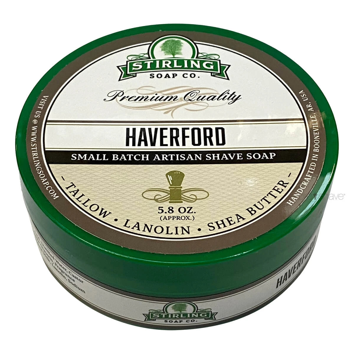 Rasierseife, Haverford, 170 ml.