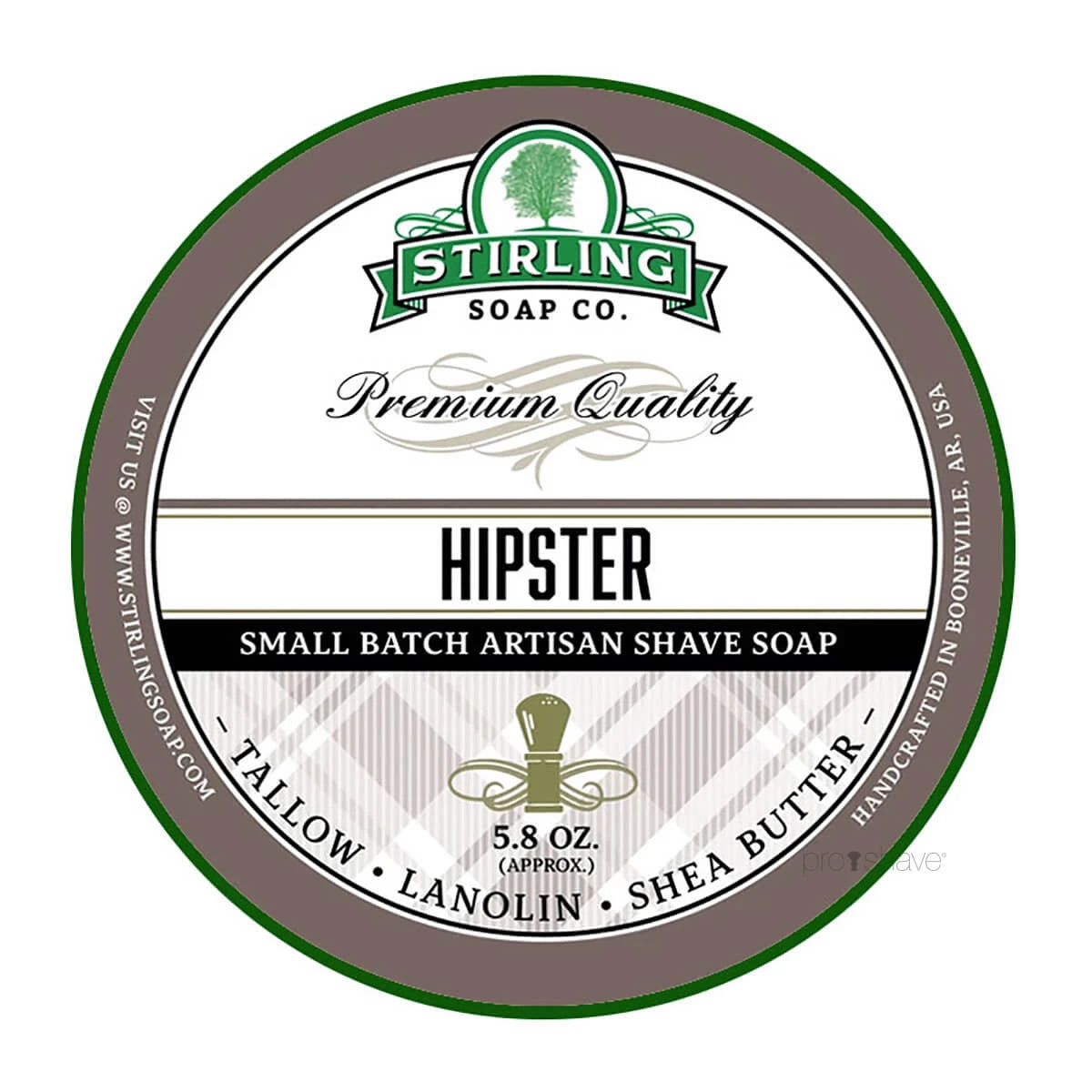 Rasierseife, Hipster, 170 ml.