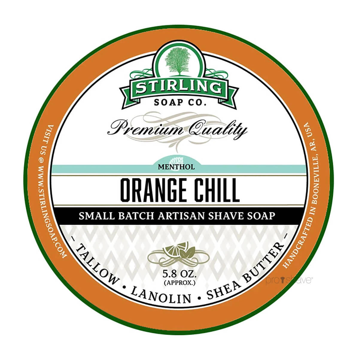 Rasierseife, Orange Chill, 170 ml.
