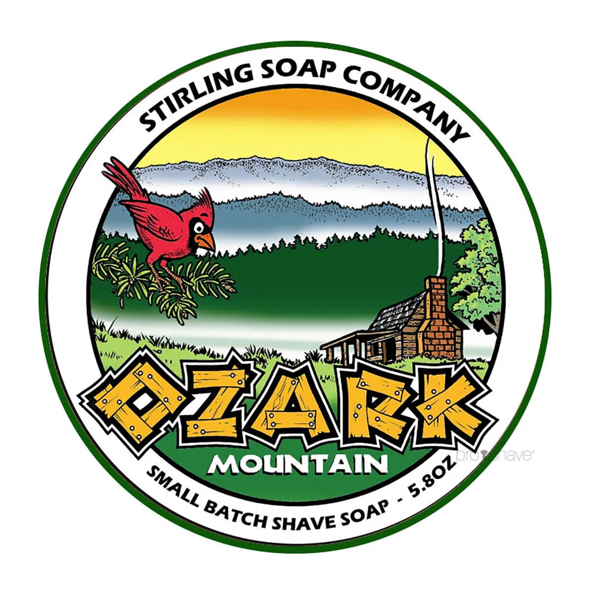 Rasierseife, Ozark Mountain, 170 ml.