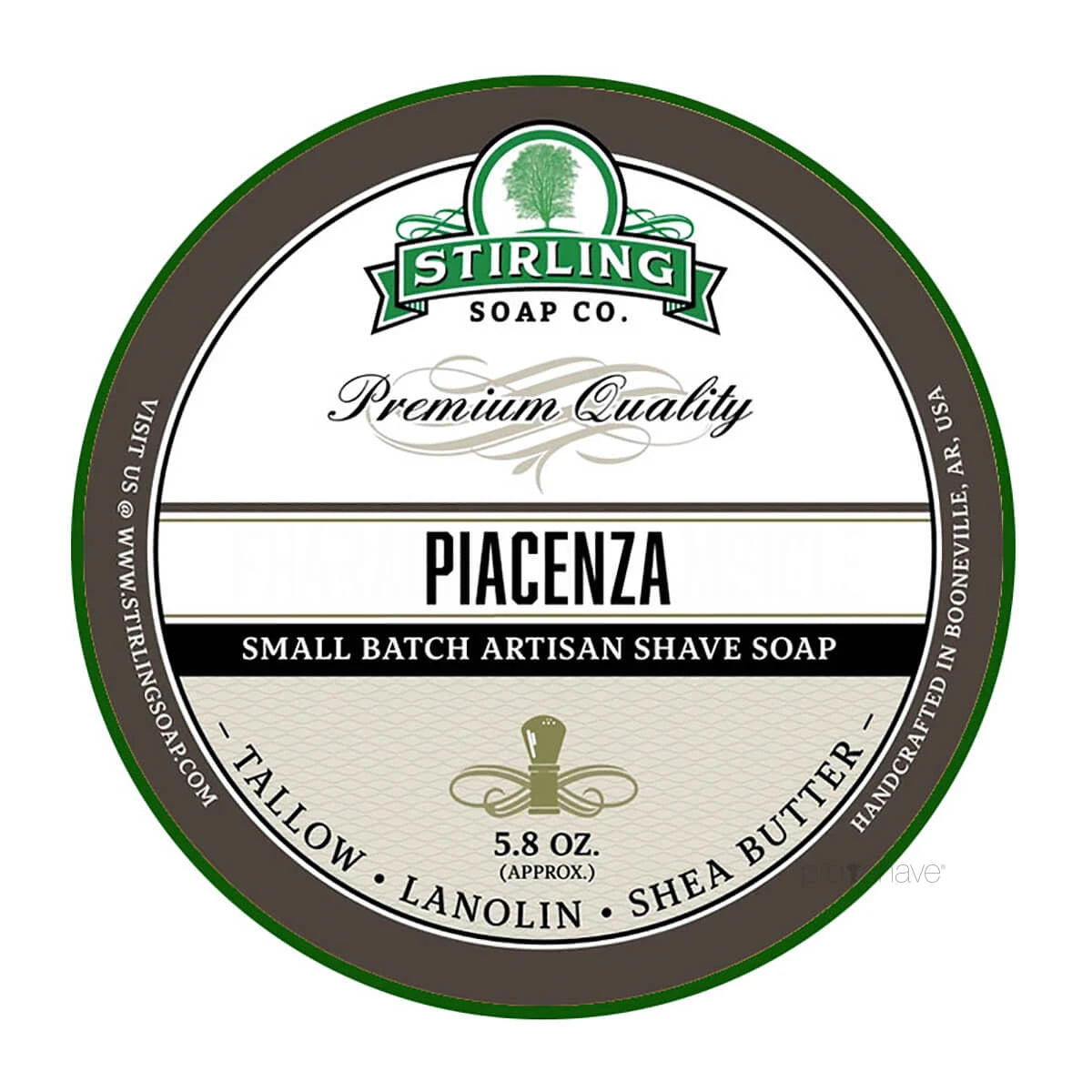 Rasierseife, Piacenza, 170 ml.