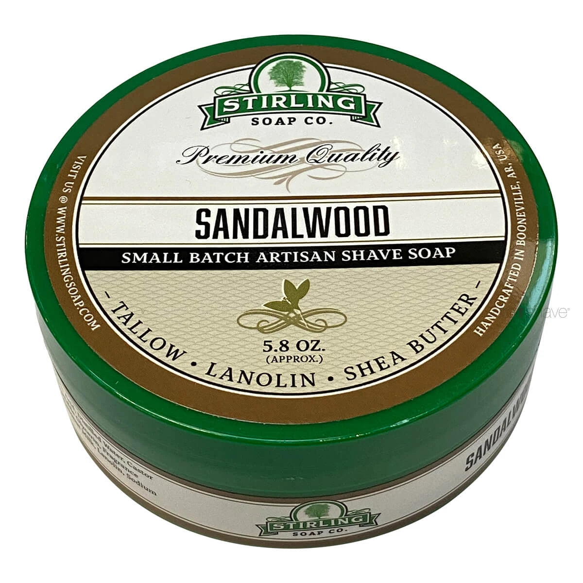 Rasierseife, Sandalwood, 170 ml.
