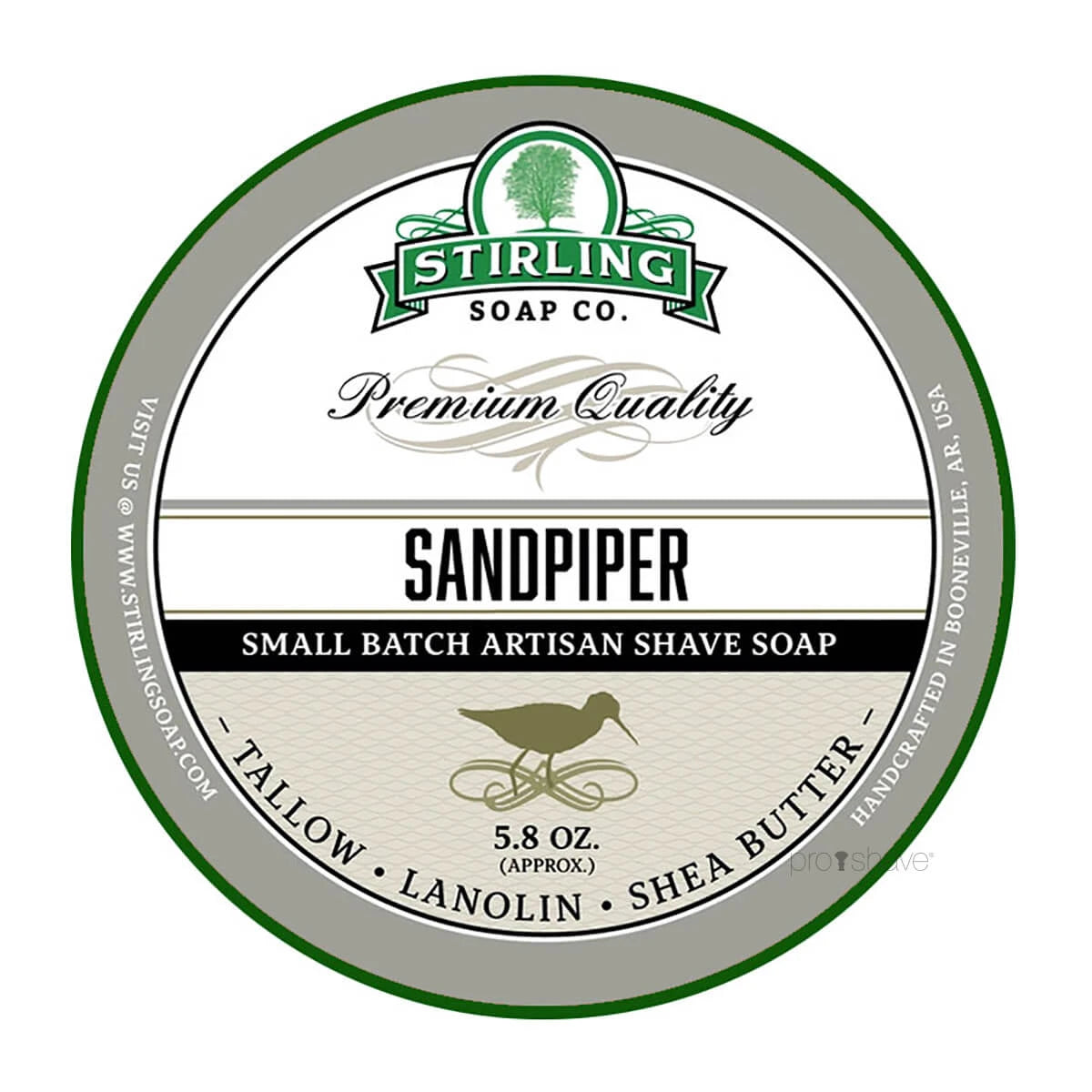 Rasierseife, Sandpiper, 170 ml.
