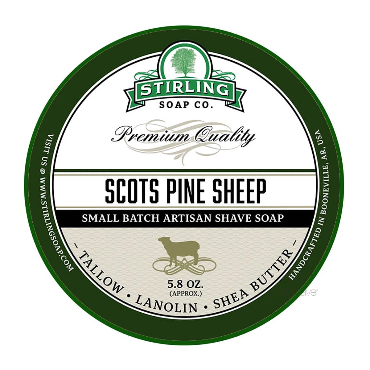 Rasierseife, Scots Pine Sheep, 170 ml.