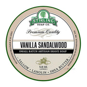 Rasierseife, Vanilla Sandalwood, 170 ml.